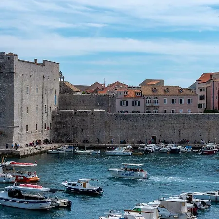 Brand New With Old Port View- Mala Vrata Lägenhet Dubrovnik